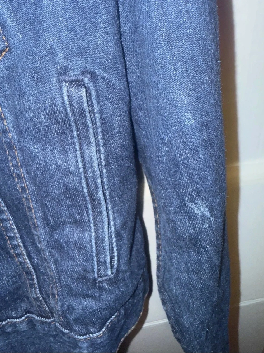 Levi’s 70706-0216 Denim Trucker Jacket Size 20 Canada Red Tab 1980s
